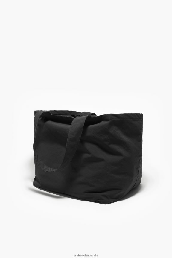 Accessories 4062VZ125 Black Bimba Y Lola Nylon Shopper Bag