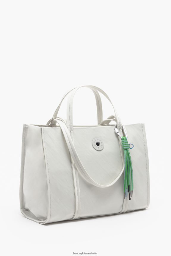 Accessories 4062VZ135 Gray Bimba Y Lola Nylon Shopper Bag
