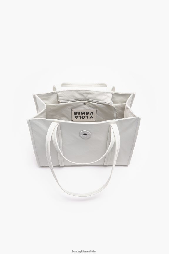 Accessories 4062VZ135 Gray Bimba Y Lola Nylon Shopper Bag
