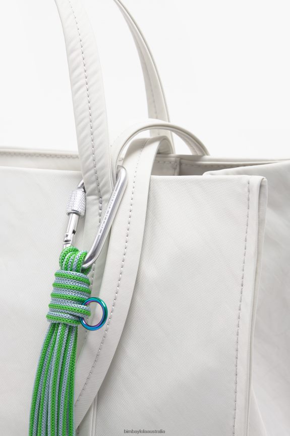 Accessories 4062VZ135 Gray Bimba Y Lola Nylon Shopper Bag
