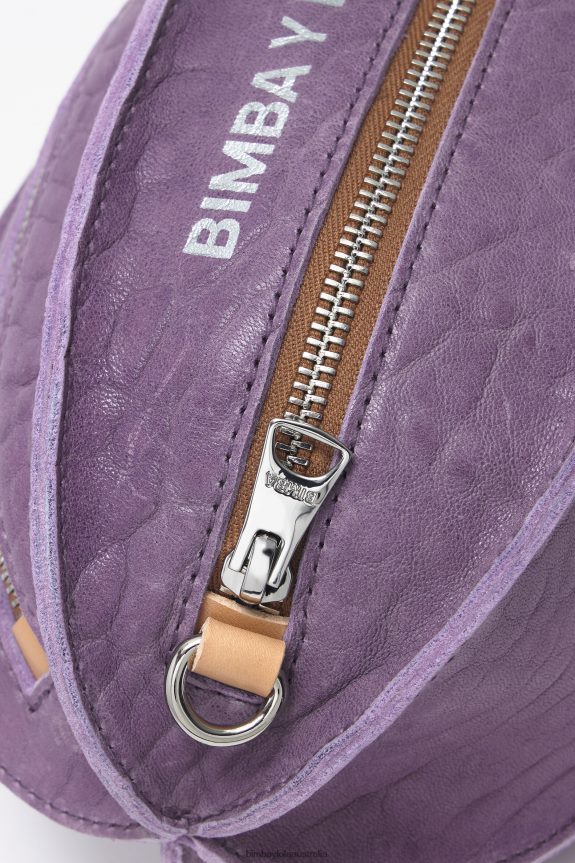 Accessories 4062VZ137 Lilac Bimba Y Lola Leather Pelota Bag