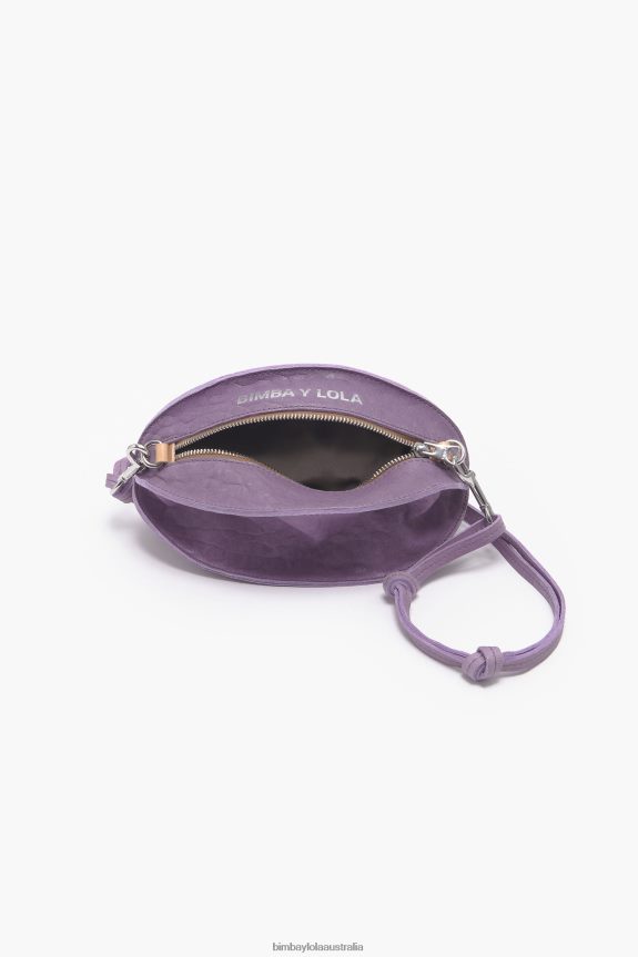 Accessories 4062VZ137 Lilac Bimba Y Lola Leather Pelota Bag