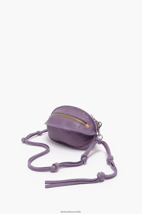 Accessories 4062VZ137 Lilac Bimba Y Lola Leather Pelota Bag