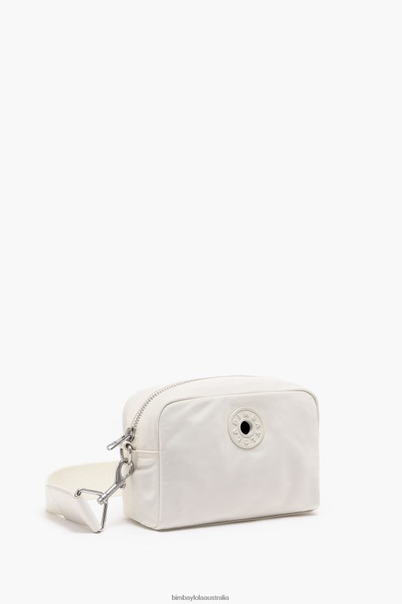 Accessories 4062VZ28 Bone Bimba Y Lola Nylon Shoulder Bag