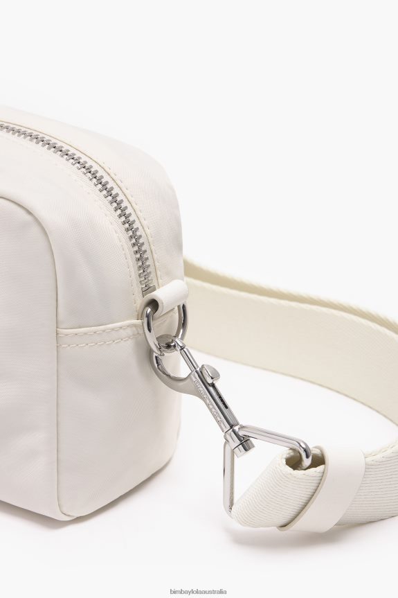 Accessories 4062VZ28 Bone Bimba Y Lola Nylon Shoulder Bag