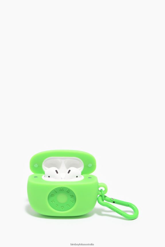 Accessories 4062VZ935 Green Bimba Y Lola Logo Silicone Airpods Case