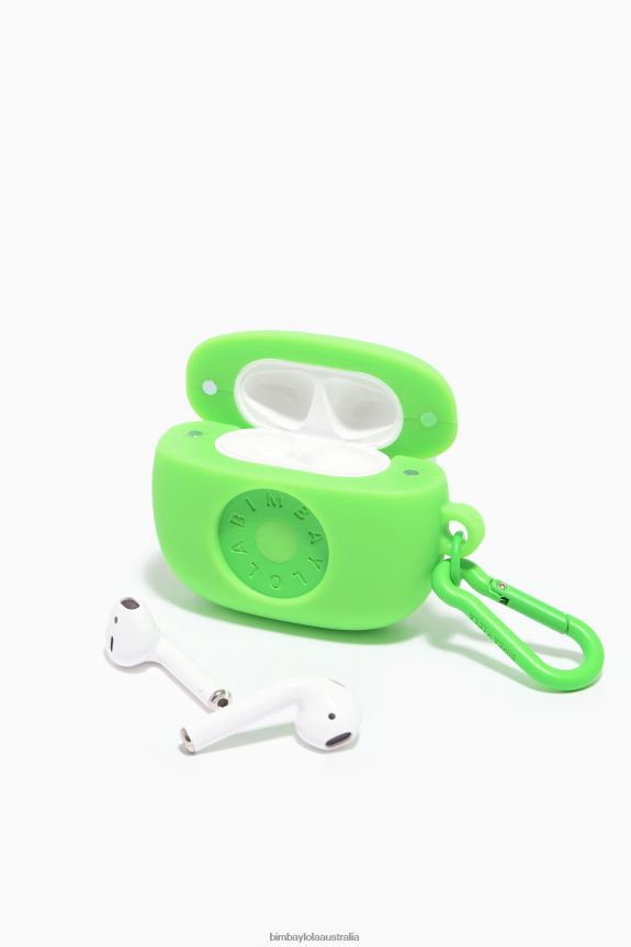 Accessories 4062VZ935 Green Bimba Y Lola Logo Silicone Airpods Case