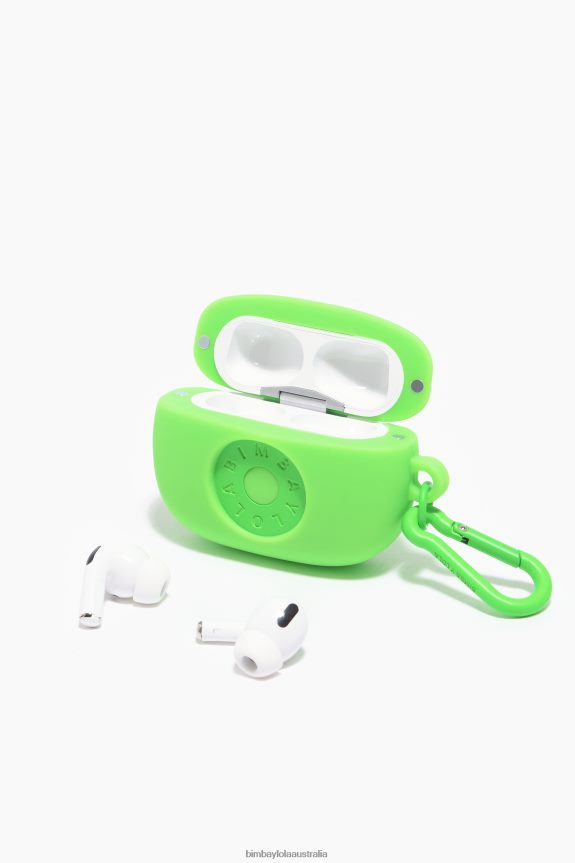 Accessories 4062VZ936 Green Bimba Y Lola Logo Silicone Airpods Pro Case
