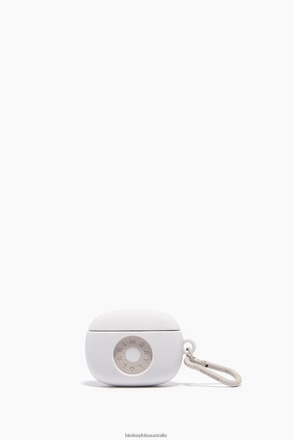 Accessories 4062VZ937 Taupe Bimba Y Lola Logo Silicone Airpods Case