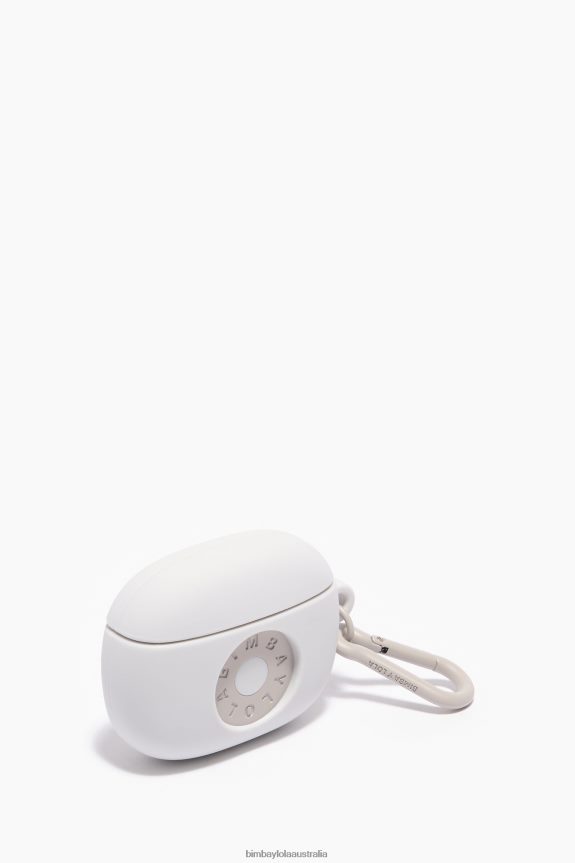 Accessories 4062VZ937 Taupe Bimba Y Lola Logo Silicone Airpods Case
