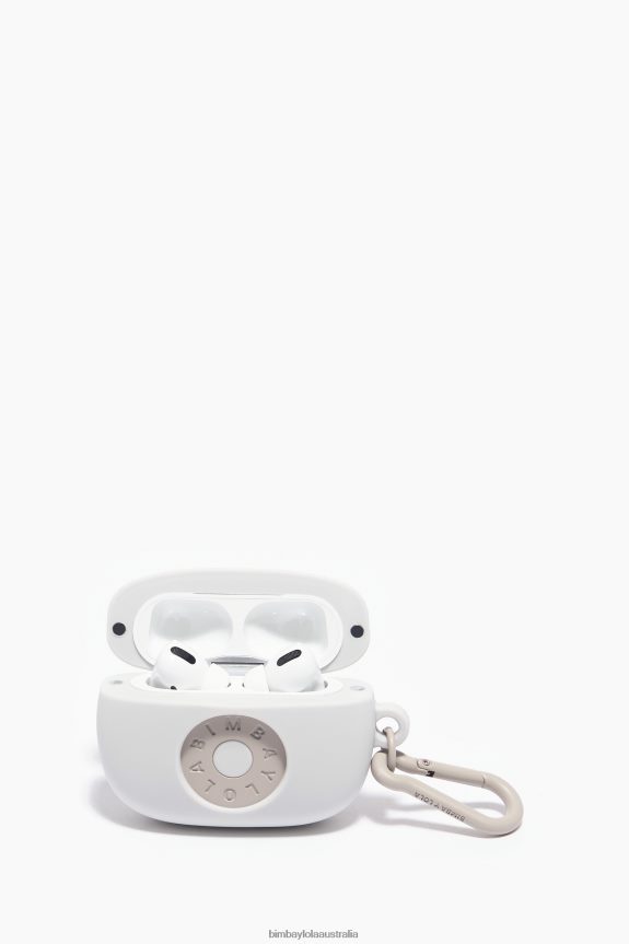 Accessories 4062VZ938 Taupe Bimba Y Lola Logo Silicone Airpods Pro Case