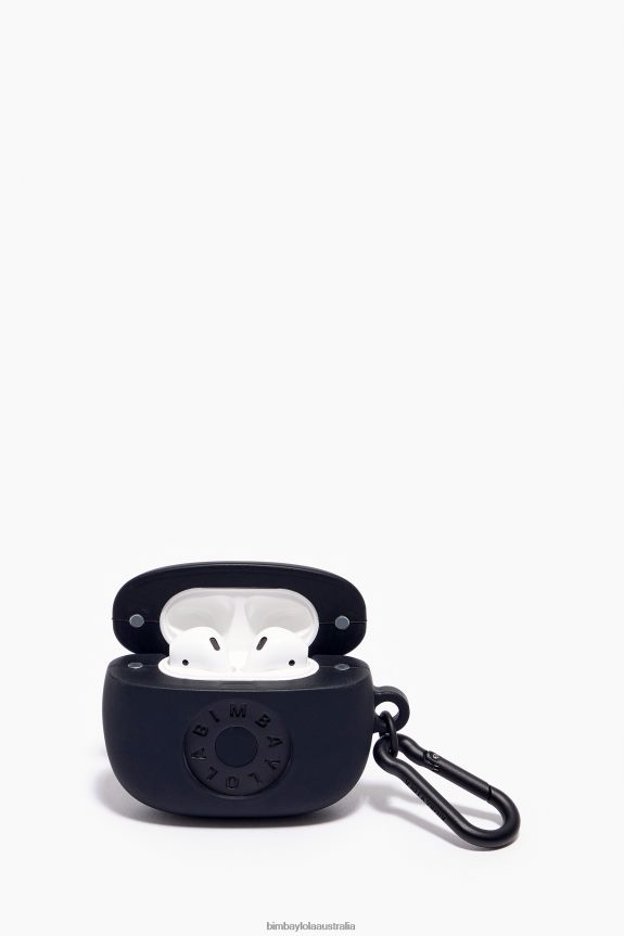 Accessories 4062VZ939 Black Bimba Y Lola Logo Silicone Airpods Case