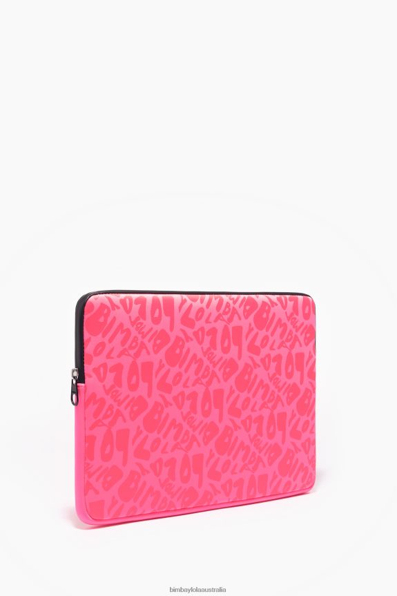 Accessories 4062VZ929 Pink Bimba Y Lola Ola 13.5 Laptop Sleeve