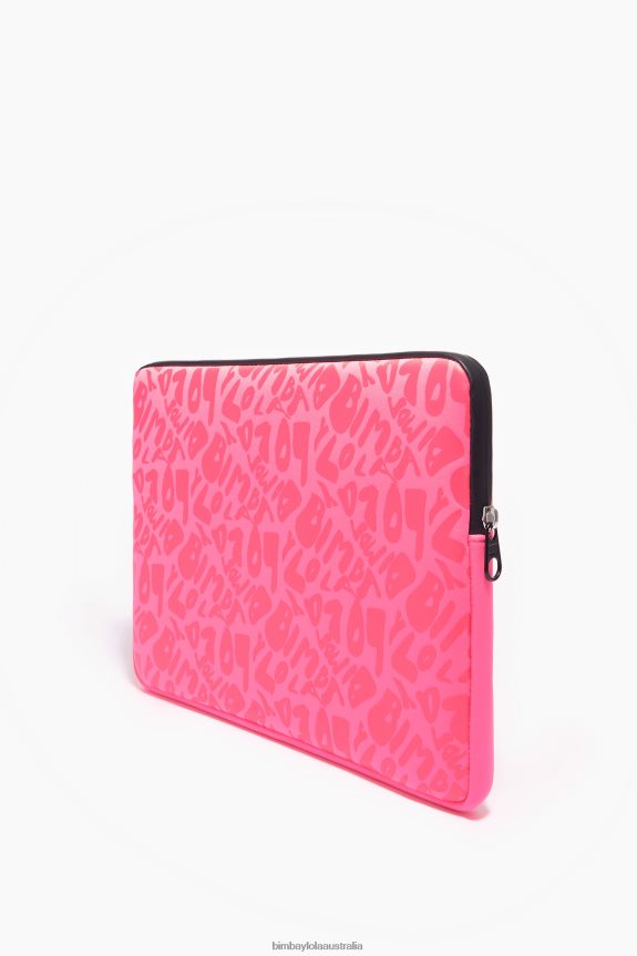 Accessories 4062VZ929 Pink Bimba Y Lola Ola 13.5 Laptop Sleeve