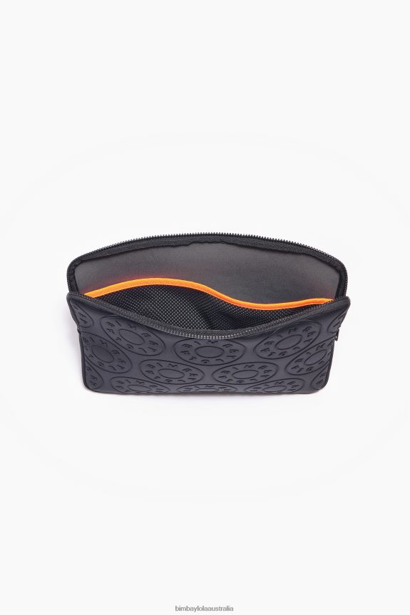 Accessories 4062VZ931 Black Bimba Y Lola 16 Laptop Sleeve With Chimo Logo