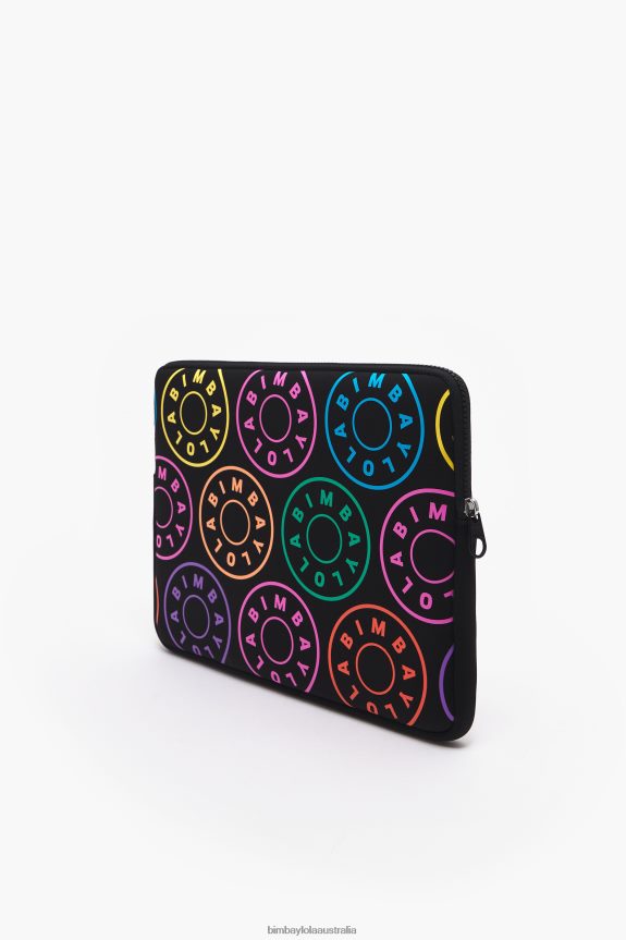 Accessories 4062VZ933 Multicolor Bimba Y Lola Logos 13.5 Laptop Sleeve