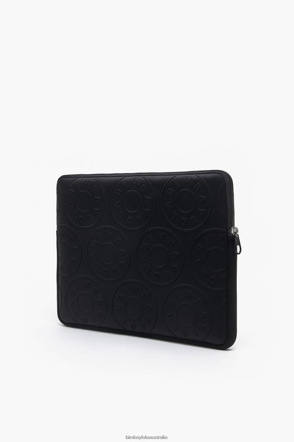 Accessories 4062VZ934 Black Bimba Y Lola Logo 13.5 Laptop Sleeve