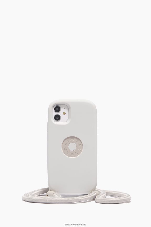 Accessories 4062VZ913 Taupe Bimba Y Lola Iphone 11 Logo Case