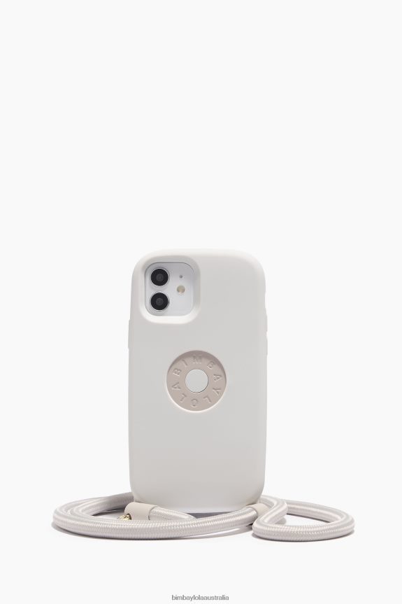 Accessories 4062VZ917 Taupe Bimba Y Lola Iphone 12 Pro Logo Case