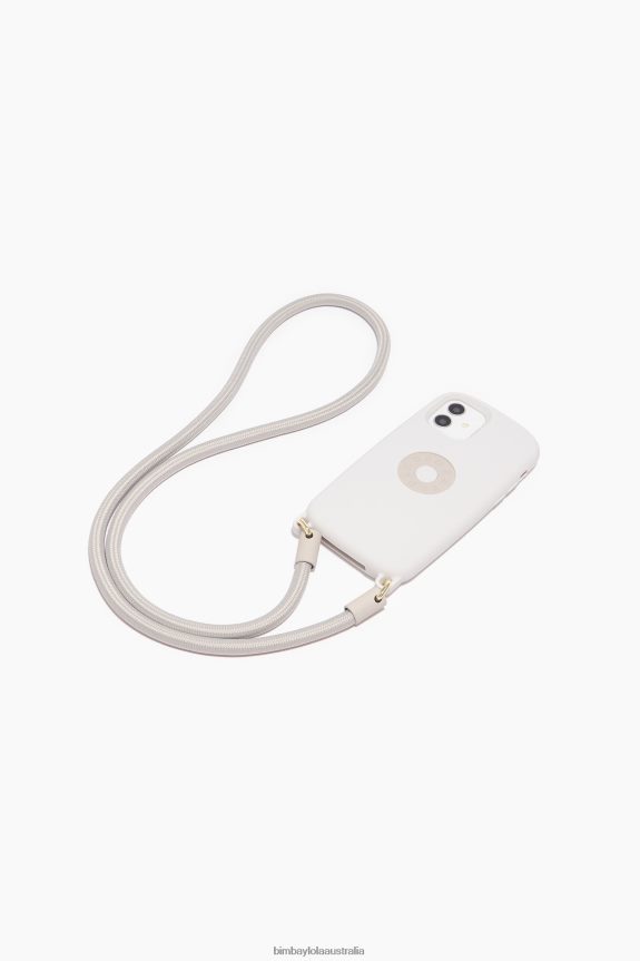 Accessories 4062VZ917 Taupe Bimba Y Lola Iphone 12 Pro Logo Case