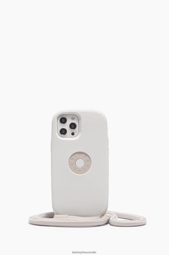 Accessories 4062VZ919 Taupe Bimba Y Lola Iphone 12 Pro Max Logo Case