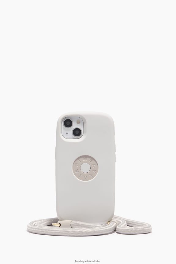 Accessories 4062VZ921 Taupe Bimba Y Lola Iphone 13 Logo Case