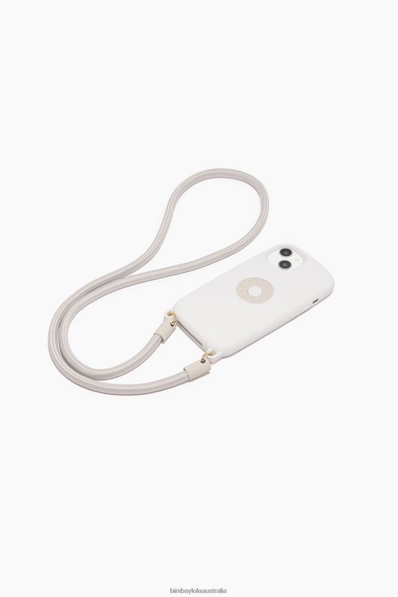 Accessories 4062VZ921 Taupe Bimba Y Lola Iphone 13 Logo Case
