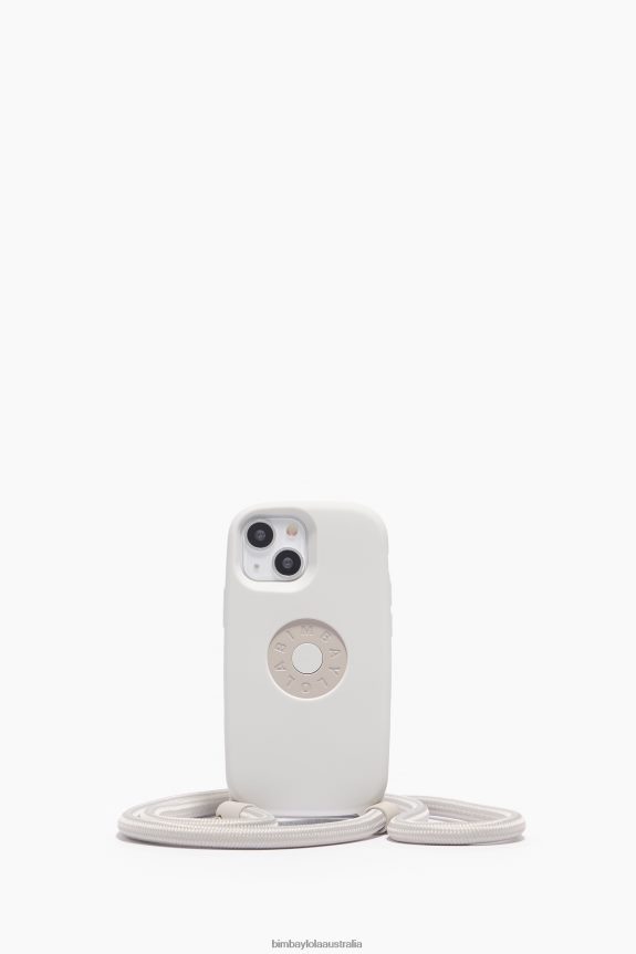 Accessories 4062VZ925 Taupe Bimba Y Lola Iphone 13 Mini Logo Case