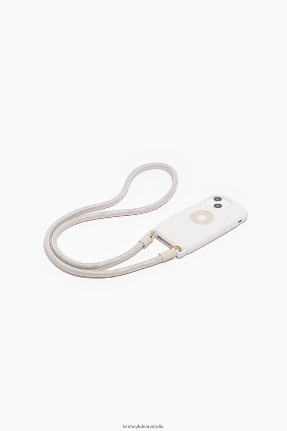Accessories 4062VZ925 Taupe Bimba Y Lola Iphone 13 Mini Logo Case