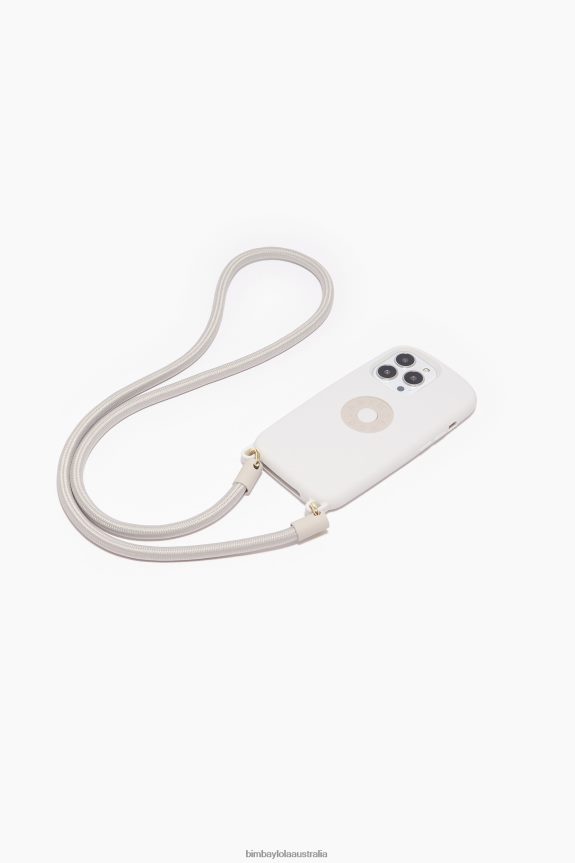 Accessories 4062VZ927 Taupe Bimba Y Lola Iphone 13 Pro Logo Case