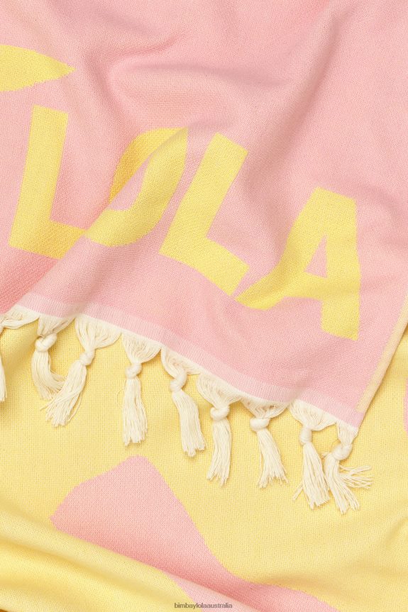 Accessories 4062VZ890 Pink Bimba Y Lola Jacquard Towel
