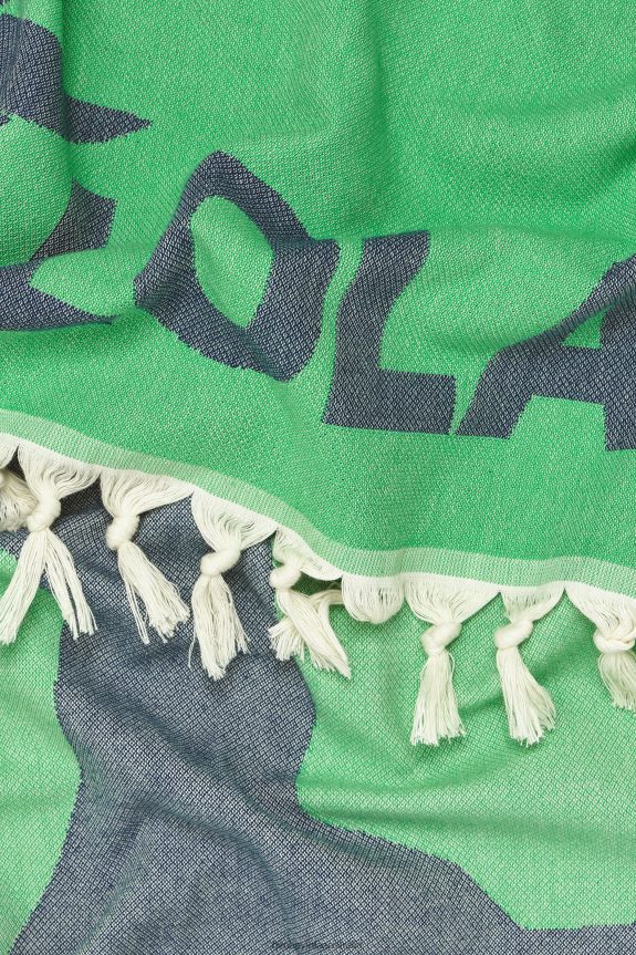 Accessories 4062VZ891 Green Bimba Y Lola Jacquard Towel