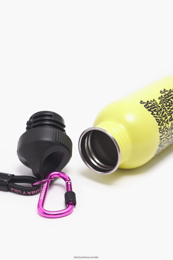 Accessories 4062VZ895 Yellow Bimba Y Lola Ola Stainless Steel Bottle