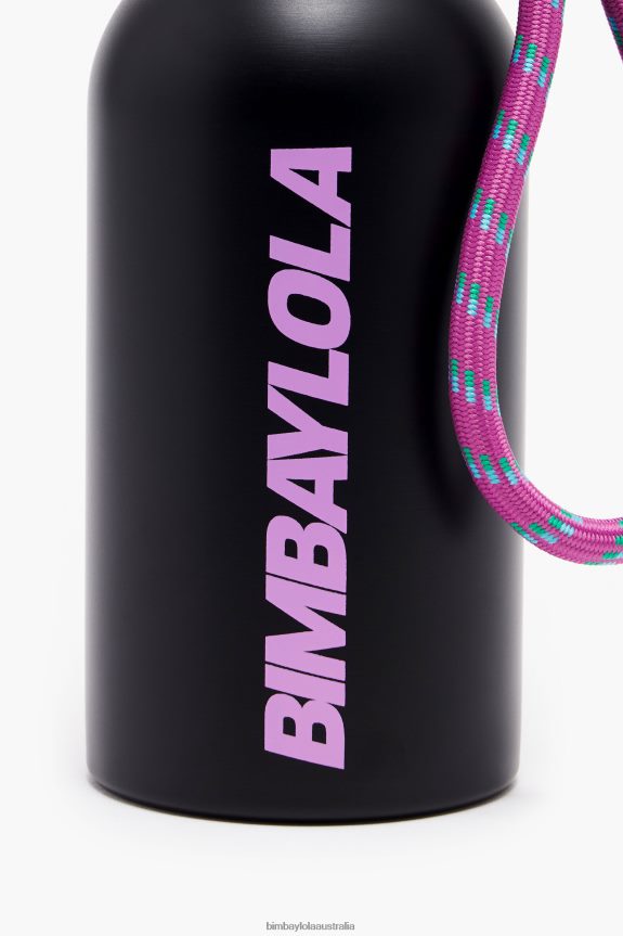 Accessories 4062VZ897 Black Bimba Y Lola Logo Stainless Steel Bottle