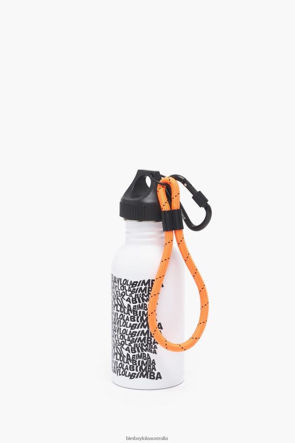 Accessories 4062VZ899 White Bimba Y Lola Ola Stainless Steel Bottle