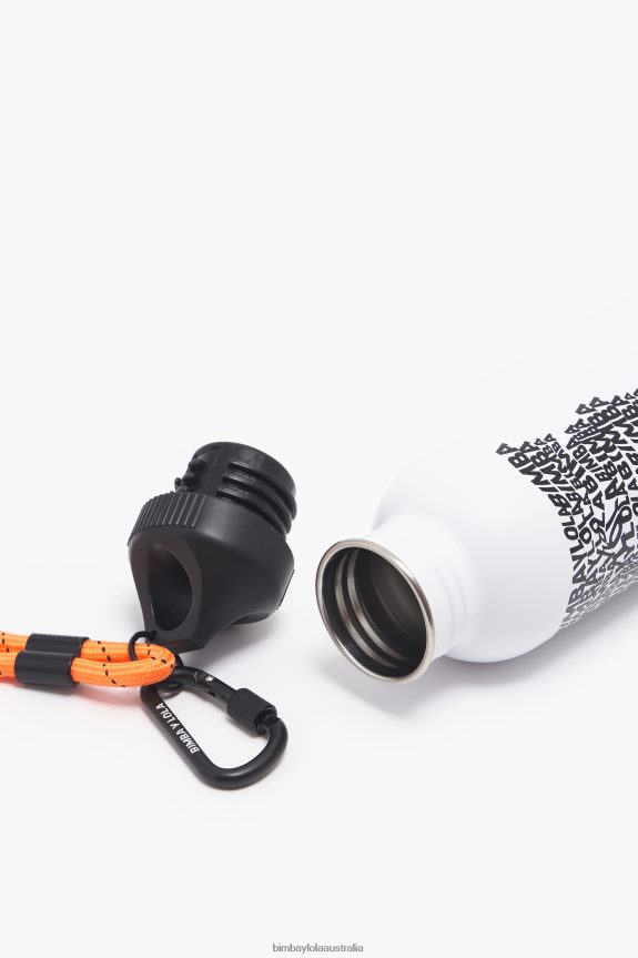Accessories 4062VZ899 White Bimba Y Lola Ola Stainless Steel Bottle