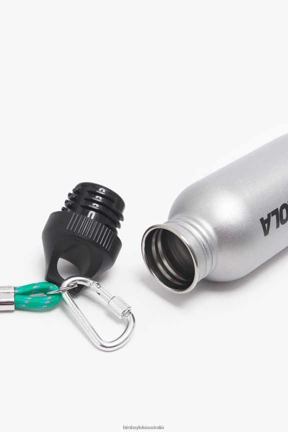 Accessories 4062VZ900 Silver Bimba Y Lola Logo Stainless Steel Bottle