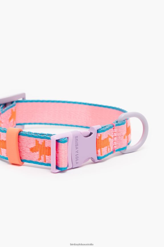 Accessories 4062VZ964 Pink Bimba Y Lola Logo Pet Collar