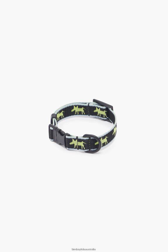 Accessories 4062VZ965 Black Bimba Y Lola Logo Pet Collar