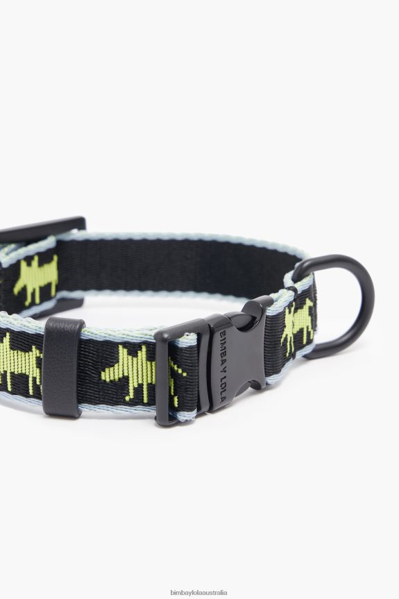Accessories 4062VZ965 Black Bimba Y Lola Logo Pet Collar