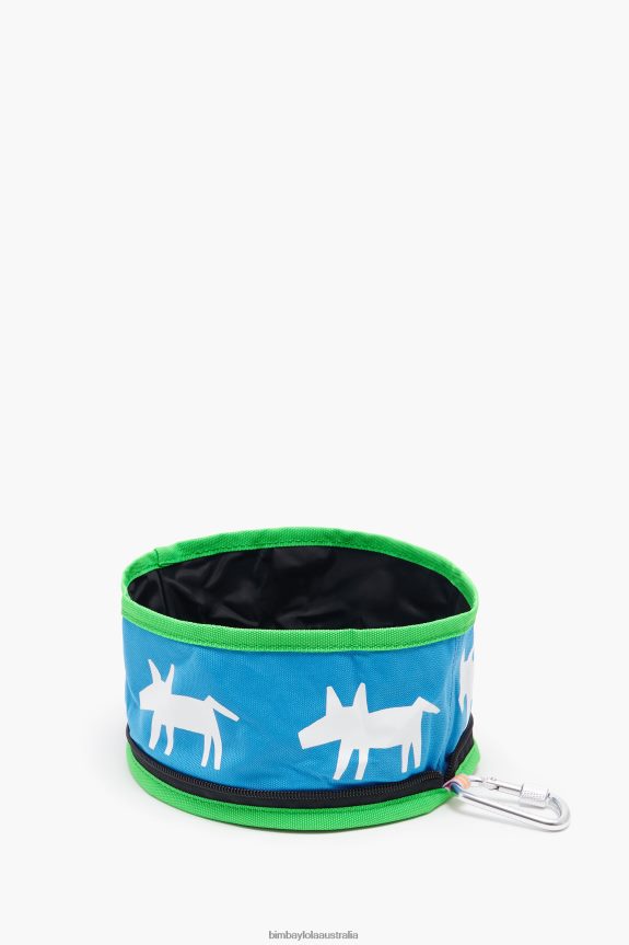 Accessories 4062VZ970 Blue Bimba Y Lola Logo Pet Water Bowl