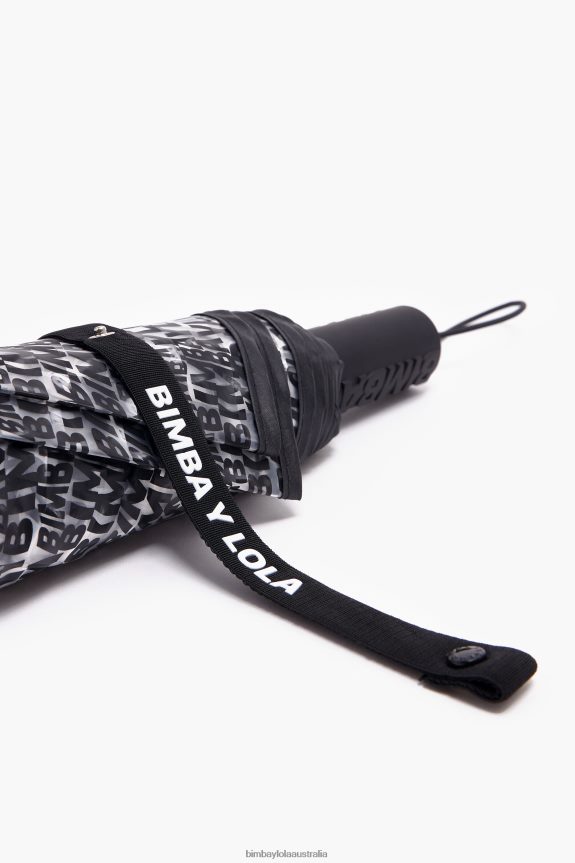 Accessories 4062VZ960 Black Bimba Y Lola Logo Vinyl Umbrella