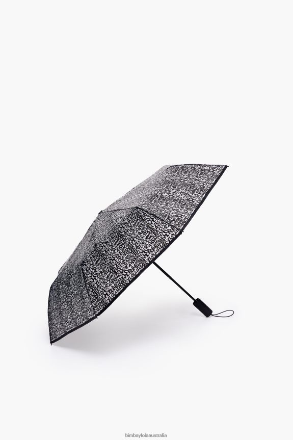 Accessories 4062VZ960 Black Bimba Y Lola Logo Vinyl Umbrella