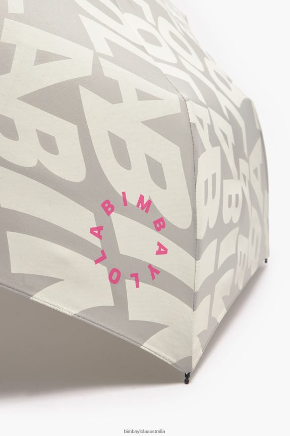 Accessories 4062VZ961 Beige Bimba Y Lola Distorb Logo Umbrella