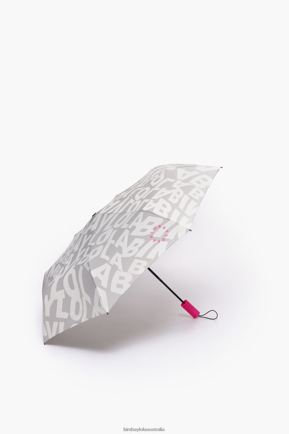 Accessories 4062VZ961 Beige Bimba Y Lola Distorb Logo Umbrella