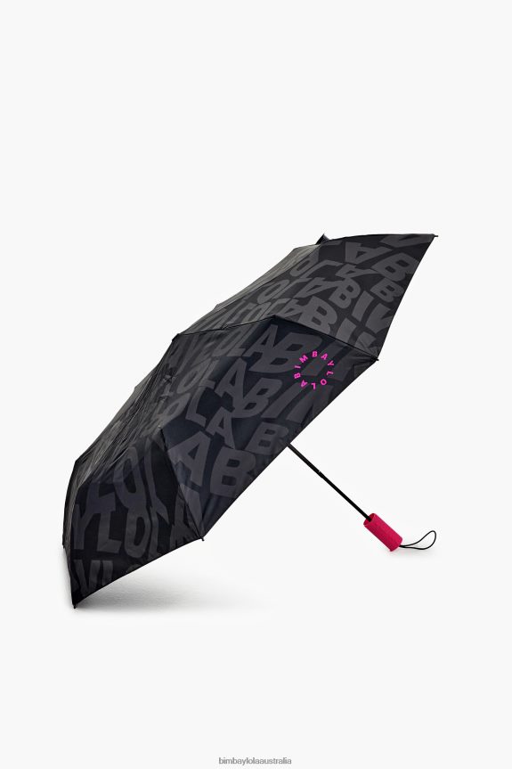 Accessories 4062VZ962 Black Bimba Y Lola Logo Umbrella