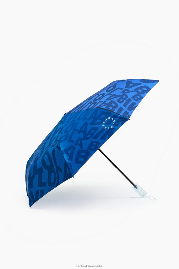 Accessories 4062VZ963 Blue Bimba Y Lola Distorb Logo Umbrella
