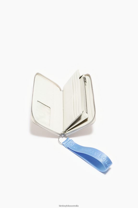 Accessories 4062VZ1067 White Bimba Y Lola Leather Wallet