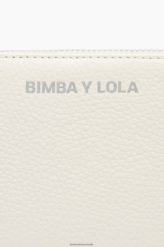 Accessories 4062VZ1067 White Bimba Y Lola Leather Wallet