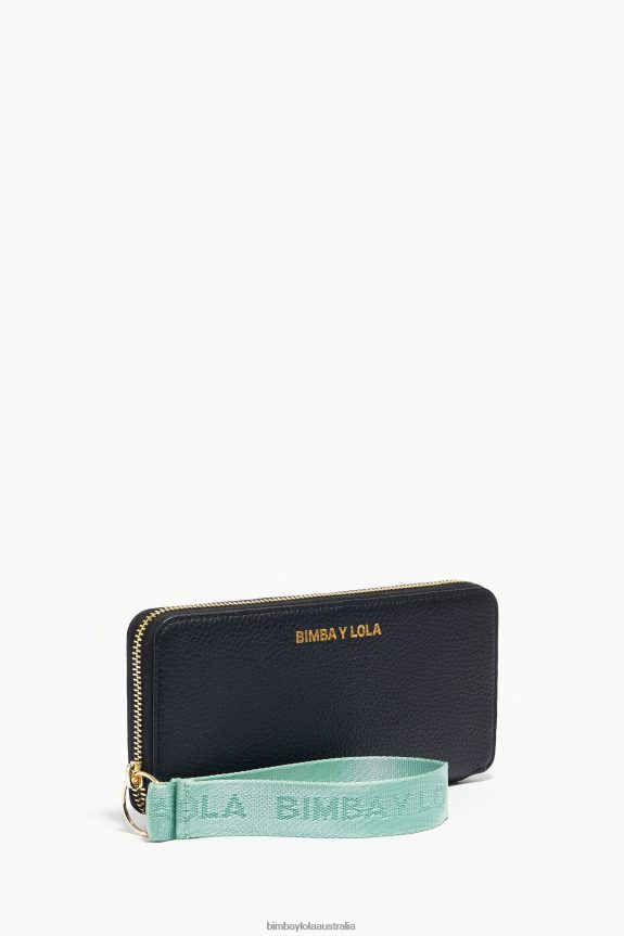 Accessories 4062VZ1068 Black Bimba Y Lola Leather Wallet